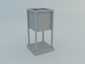 armani casa diogene lamp 3D Модель