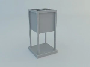 armani casa diogene lamp 3D Model