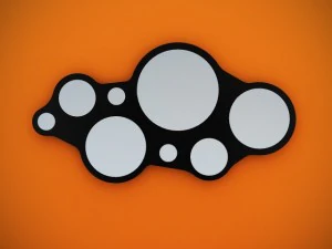 calligaris bubbles mirror 3D Model