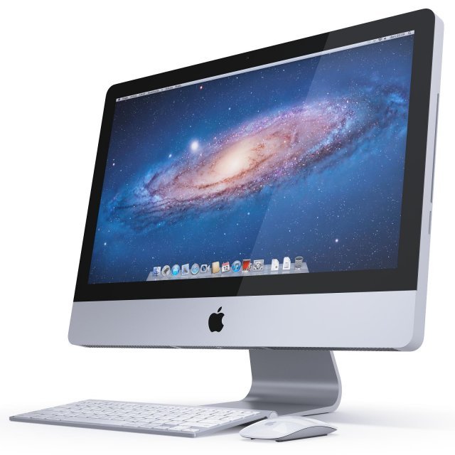 imac 2011 3D 모델 .c4d .max .obj .3ds .fbx .stl .blend 