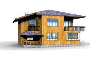 villa 001 3D Model