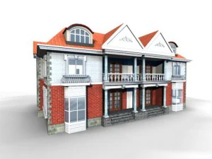 villa 002 3D Model