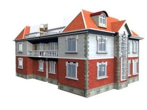 villa 002 3D Model