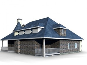 villa 003 3D मॉडल