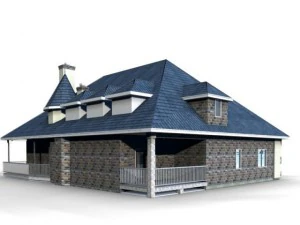 villa 003 3D Model