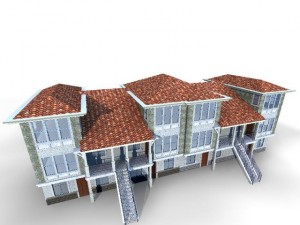villa 004 Modelo 3D