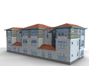 villa 004 Modelo 3D