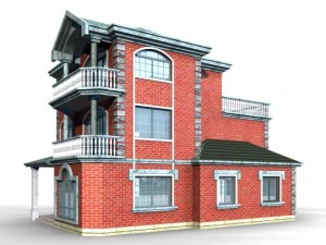 villa 006 3D Model