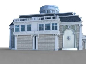 villa 007 3D Model