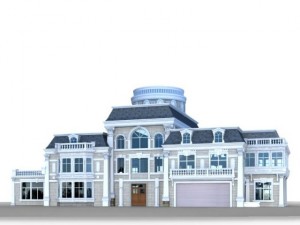 villa 007 3D Model