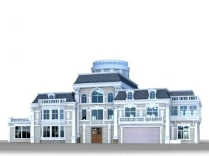 villa 007 3D Model