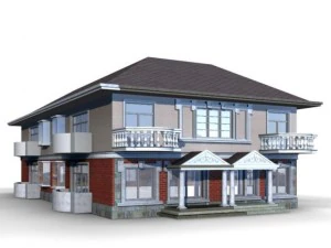 villa 008 3D Model