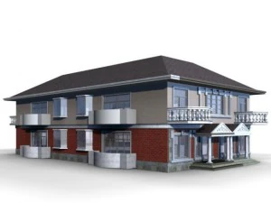 villa 008 3D Model