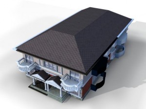 villa 008 3D Model