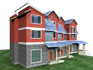 вілла 009 3D Модель