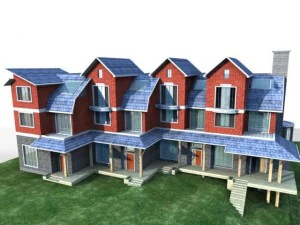 вілла 009 3D Модель