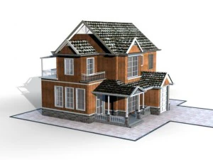 villa 010 3D Model
