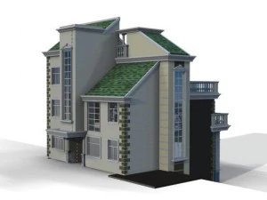 villa 043 3D Model