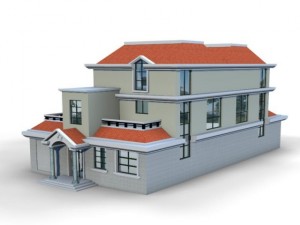 villa 045 Modello 3D