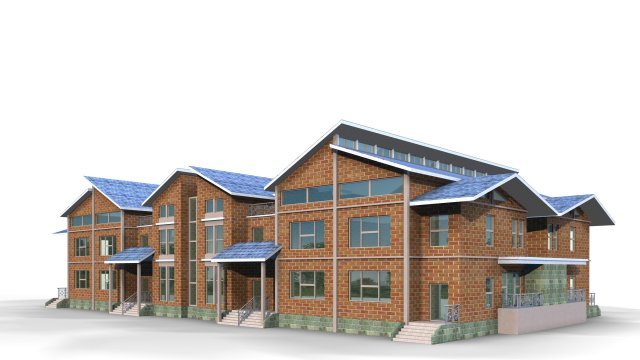 villa 046 3D Model .c4d .max .obj .3ds .fbx .stl .blend