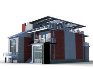 villa 049 3D-Modell