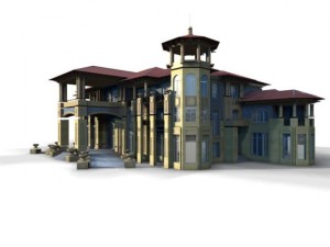 villa 012 Modèle 3D