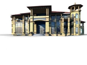 villa 012 3D Model