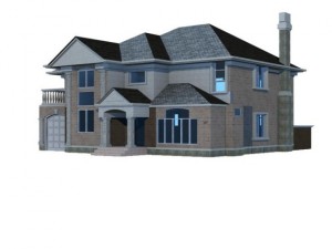villa 013 3D Model