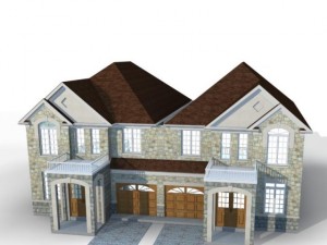 villa 014 Modèle 3D