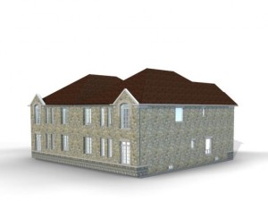 villa 014 3D Model