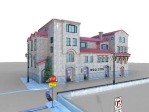 villa 015 3D Model