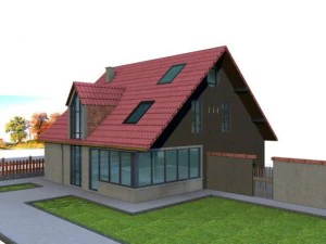 villa 018 3D Model