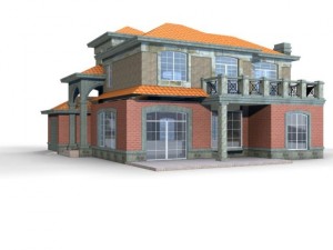 villa 019 Modello 3D