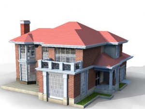 villa 021 3D 模型
