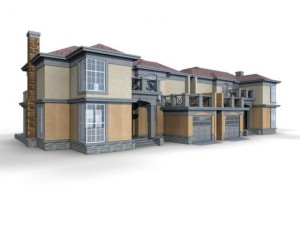 villa 022 Modèle 3D