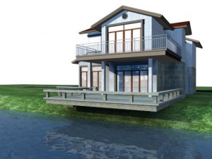 villa 023 Modèle 3D