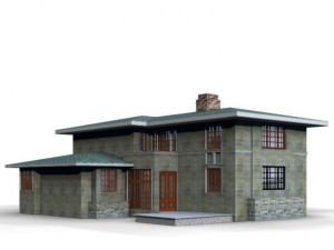 villa 026 3Dモデル