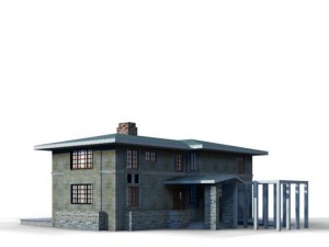 villa 026 Modello 3D