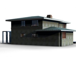 villa 026 Modello 3D