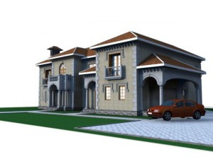 villa 027 3D Model
