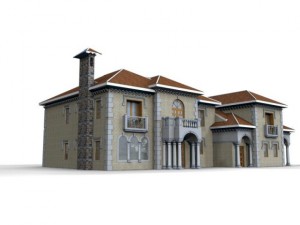 villa 027 3D 模型