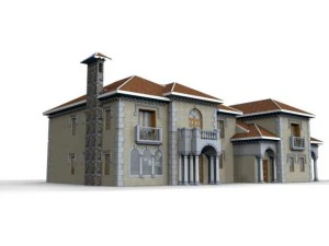 villa 027 3D Model
