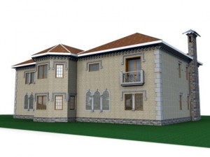villa 027 3D 模型