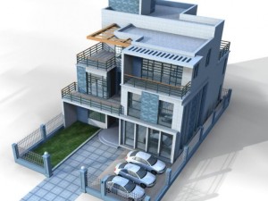 villa 030 3D-Modell
