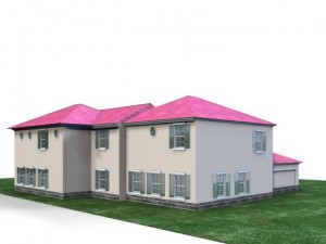 villa 031 Modello 3D