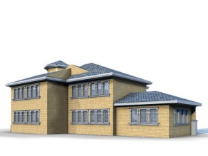 villa 033 Modello 3D