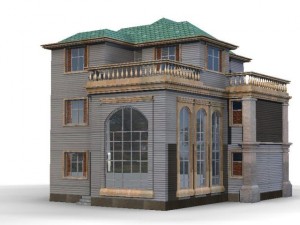 villa 035 3D 모델