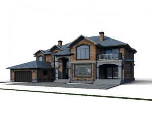 villa 036 Modèle 3D
