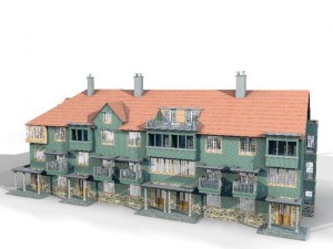 villa 040 3Dモデル