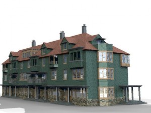 villa 040 3Dモデル